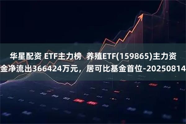 华星配资 ETF主力榜  养殖ETF(159865)主力资金净流出366424万元，居可比基金首位-20250814